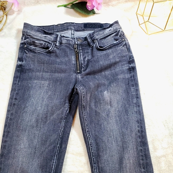 AllSaints Track Jeans Sz 26 - Picture 1 of 6
